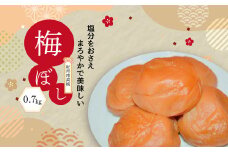 味姫　角樽　0.7kg  〈 梅干し 紀州 南高梅 味姫 国産 うめぼし 小分け 減塩 まろやか 梅干専門店 白干し 美味しい おいしい お弁当 おにぎり プレゼント ギフト お歳暮 お中元 誕生日 母の日 父の日 取り寄せ おすすめ 人気 グルメ 〉