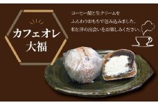 カフェオレ大福 〈 カフェオレ 大福 和菓子 詰め合わせ ギフト 15個入り 冷凍 お菓子 銘菓 コーヒー 餡 生クリーム お土産 お歳暮 御歳暮 プレゼント 贈り物 お礼 帰省 おやつ 個包装 おすすめ バレンタイン 〉
