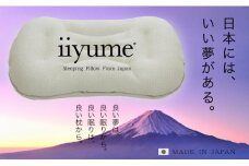 iiyume　日本にはいい夢がある 〈 枕 日本製 洗える パイプ枕 カバー付き まくら おすすめ プレゼント ギフト 高さ調節可能 カバー 安眠 睡眠 首の負担軽減 横向き寝 仰向き スピード発送 〉