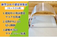 コロナ感染対策寝具キット(ヘッドルーム)2セット 〈  感染 対策 寝具キット 防災 グッズ 冷え 防止 喉 肌荒れ 乾燥 予防 避難所 山小屋 プライバシー対策 アレルゲン 花粉 風邪 コロナ インフルエンザ 感染症 飛沫防止 加湿 保湿効果 省エネ ベッド 布団 寝具 DIY 地震 豪雨 避難 災害時 防寒 安眠 〉