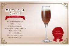 梨サワーエール【ブラック】 〈 ビール クラフトビール 梨サワーエール お酒 発泡酒 フルーティ SDGs 廃棄梨 果実酒 瓶 飲みやすい アルコール おすすめ 美味しい ギフト プレゼント 誕生日 贈り物 お土産 お祝い お礼 パーティ クリスマス お歳暮 御歳暮 母の日 父の日 〉