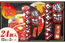 勝浦タンタンメン カップ麺 24個 一般社団法人勝浦市観光協会《90日以内に出荷予定(土日祝除く)》千葉県 勝浦市 担々麺【配送不可地域あり】