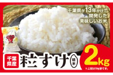 千葉県産 粒すけ 精米  2kg《90日以内に出荷予定(土日祝除く)》千葉県 勝浦市 米 お米 千葉県産 精米【配送不可地域あり】 st-p
