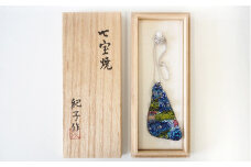七宝焼 ペンダント 約 5cm × 約 12cm