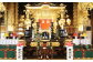 誕生寺祖師堂にお祀りされた願満の鯛。皆様の願いが叶いますように…