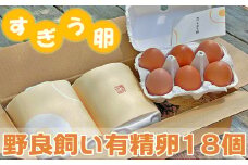 すぎう卵の野良飼い有精卵18個　[0011-0049]