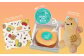 『バウムクーヘン』のパッケージやラベルにもぴーにゃっつが💕