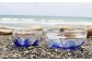 こだわりの調合で作り上げた瑠璃色ガラスのグラデーションは、夏にぴったりな清涼感あふれるデザイン。