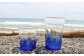 こだわりの調合で作り上げた瑠璃色ガラスのグラデーションは、夏にぴったりな清涼感あふれるデザイン。