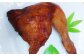 創業当時からの秘伝のタレに漬け込みよく味の染みたローストチキン。