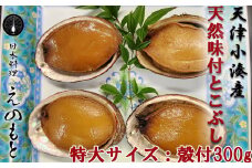 【日本料理えのもと】《特選》天津小湊産「味付とこぶし」特大サイズ300g [0013-0033]
