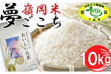 【令和6年産】嶺南ファームの嶺岡米「夢ごこち」 10kg　[0030-0122]