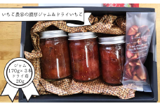 BH-3【手作り】いちご農家の濃厚ジャム＆風味豊かなドライいちご