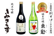 純米吟醸セット「東魁 粒すけ」「きみさらず」各720ml／小泉酒造