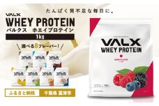 VALX ホエイプロテイン 1kg【ベリー風味】