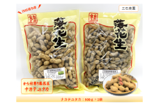 から付煎り落花生 「ナカテユタカ」 500g×2袋 / 豆 から付 おつまみ