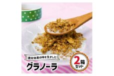 グラノーラ 2箱セット｜シリアル 穀菜食 自然食品 堅果類 全粒オーツ麦 アーモンド 小麦胚芽 クルミ [0245ch]
