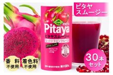 ピタヤスムージー 195g×30本【甘味料・香料・着色料未使用】｜ピタヤ ドラゴンフルーツ ザクロ ジュース フルーツ 果物 くだもの 濃厚 ポリフェノール ベタシアニン エラグ酸 朝食 おやつ 紙 カートカン 袖ケ浦 千葉 [0438ch]