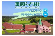 東京ドイツ村 入園チケット 1枚＆アトラクション回数券 1冊｜旅行 観光 あそぶ 立ち寄り スポット デーマパーク レジャー チケット 見どころ アクアライン 房総 千葉 [0552]