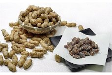 【千葉県八街市産】落花生お楽しみ2種セット「千葉半立（殻付き300g×2袋）」×「らっかグラッセ（180g×1袋）」