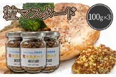 Farm to Tables 快晴食農　粒マスタード（100g×3）