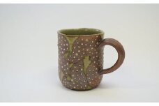 釉彩マグカップ 和食器 コーヒーカップ 陶芸品《受注制作》