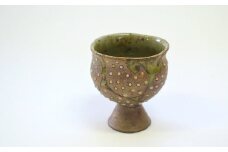釉彩酒器 ワイングラス ぐい吞み 陶芸品 《受注制作》