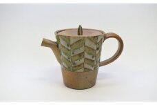釉彩ポット 急須 茶漉し付き 和食器 陶芸品《受注制作》