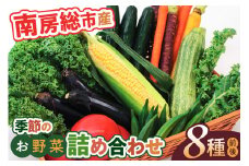 【南房総市産】季節のお野菜詰め合わせ mi0047-0001 【野菜 詰め合わせ セット 季節 新鮮 旬 ヘルシー サラダ 食品】