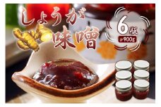 しょうが味噌　150g×6個 mi0005-0010 【辛味 房州生姜 甘辛 味噌 ごはん みそおでん 野菜炒め 国産 高家ふるさと産品】
