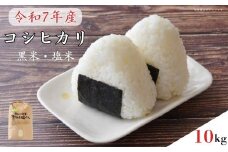 《 令和7年産 ・予約受付》黒米・塩米（コシヒカリ）約10kg ／ お米 米 精米 白米 コシヒカリ こしひかり 10kg 新米 令和7年 千葉県