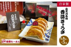 小見川名物　香湯ぎょうざ　1箱5個入り×5箱セット/ 餃子 ぎょうざ 水餃子 水ぎょうざ 鍋 肉 お肉 おつまみ おかず おすすめ 惣菜 お惣菜 食品 加工食品 加工品 /KTRBB004