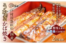 戸村川魚店の国産うなぎ 真空かば焼き2尾 セット / KTRY005 うなぎ 国産うなぎ 鰻 国産鰻 ウナギ 国産ウナギ 白焼 白焼き 蒲焼き 蒲焼