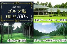 【山武市内】ゴルフ場利用100枚 施設利用券 ゴルフ ごるふ GOLF ゴルフ場 利用券 ゴルフ場利用券 ゴルフ場プレー券 ゴルフプレー券 プレー券 ゴルフプレー コース利用券 千葉県 山武市 SMBJ015