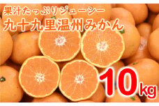 【数量限定/今シーズンラスト出荷！！！】【訳あり】九十九里温州みかん　約10kg SMBZ001