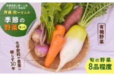 有機農業の第一人者 たがやす倶楽部 齊藤 完一さんの「季節の野菜セット」　ふるさと納税 野菜 やさい 季節 詰合せ セット たがやす農法 安心 美味しい 甘味 千葉県 山武市 SMCL001