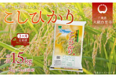 【2025年10月より発送開始】＜3ヶ月定期便＞ 令和7年産 千葉県産「コシヒカリ」5kg×3ヶ月連続 計15kg ふるさと納税 米 定期便 5kg コシヒカリ 千葉県 大網白里市 送料無料