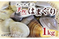 九十九里浜　天然はまぐり　1kg【厳選】（10月上旬より順次発送） ふるさと納税 はまぐり ハマグリ 蛤 天然 九十九里産 国産 ひな祭り 節句 おせち 千葉県 大網白里市  送料無料 P001