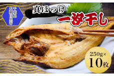 真ほっけ一汐干し 250g×10枚(gset-12) ふるさと納税 真ほっけ一汐干し ほっけ ホッケ 干物 開き 千葉県 大網白里市 AJ007