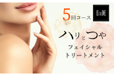 ＼ 5回 施術 ／ フェイシャル トリートメント エステ ハリ・つやコース 美容