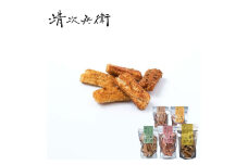 玄米餅を米油で揚げたおかき《70g×6個セット》 （GiftBoxなし） [015-a006]【おかき 玄米餅 米油 森山清次兵衛 グルテンフリー テレビで紹介 おかし おつまみ のり塩 醤油 七味 カレー 千葉県 神崎町】