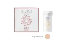 パーフェクトパウダー ベビーベージュ（リフィル）筒形タイプ 【フェイスパウダー パウダー メイクアップ ベースメイク KIRA 美容 化粧品 化粧 メイク】 [024-a010]