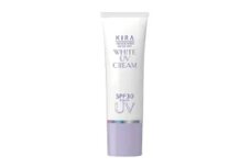 ホワイトUVクリーム【日焼け止め 耐水 スキンケア KIRA 美容 化粧品 化粧 メイク】 [024-a014]