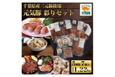 元気豚 彩りセット(5種類7個入)　お中元やお歳暮など、贈答品にもおすすめ!【1304241】