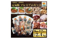 元気豚 プレミアムセット(9種類12品入)　お中元やお歳暮など、贈答品にもおすすめ!【1407661】