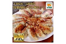 ＜千葉県産三元豚＞元気豚　特製肉餃子 1.2kg(20g×60個)【1418657】