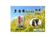 ＜令和6年産＞多古米コシヒカリ 精米5kg【1455988】