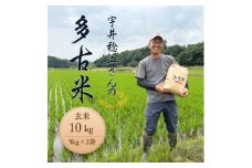 多古米セレクション　宇井稔二さんの多古米コシヒカリ　玄米10kg　令和7年産【1648312】