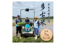 多古米セレクション　大木茂秀さんの多古米コシヒカリ　玄米5kg　令和7年産【1655383】