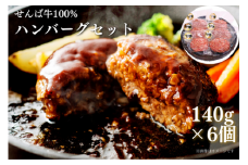 せんば牛100%ハンバーグ 計840g ハンバーグ 千葉 銘牛 牛肉100% 個包装 冷凍 おかず 牛肉 セット 国産 千葉県 東庄町